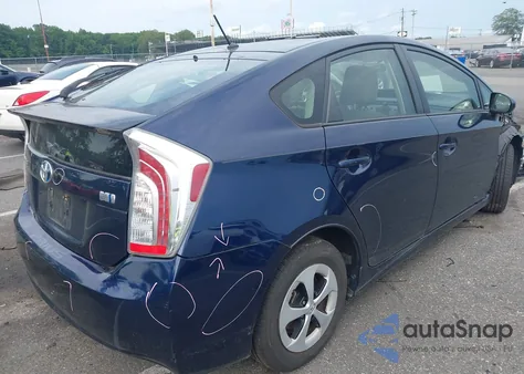 2013 Toyota Prius Two from USA, damaged, VIN JTDKN3DU1D1634197